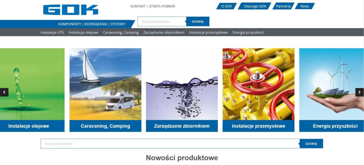 Nowa strona GOK Polska