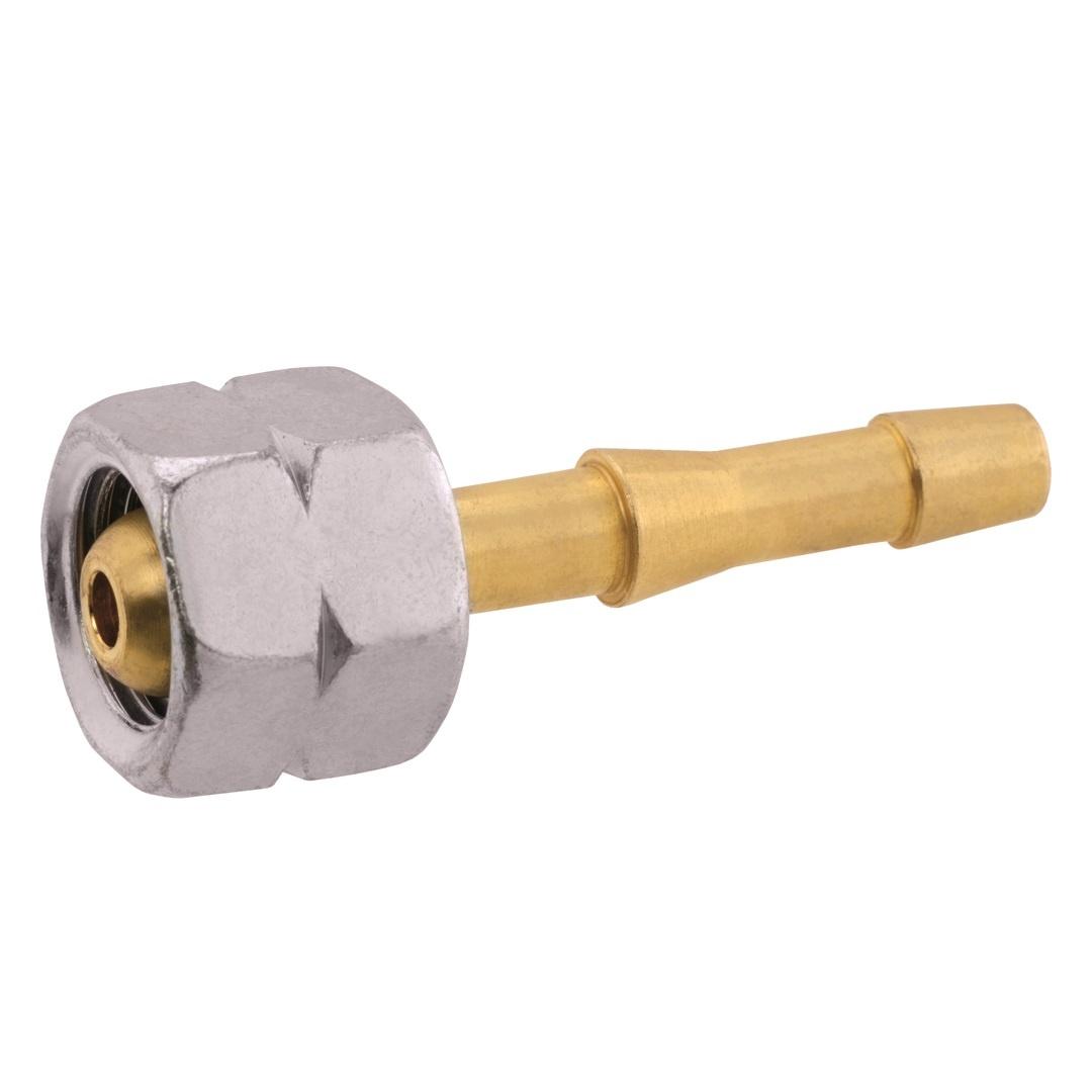 Końcówka z nasadką pod wąż 9 mm x 1/4 LH-UEM