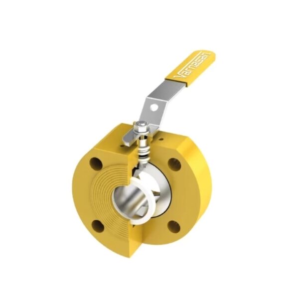 Zawór kulowy międzykołnierzowy