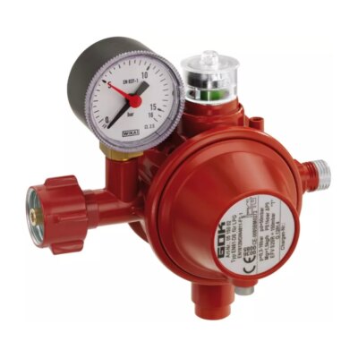 Reduktor 1,5 kg/h 50 mb KLF x 1/4 LH-KN TAE z man. z SBS