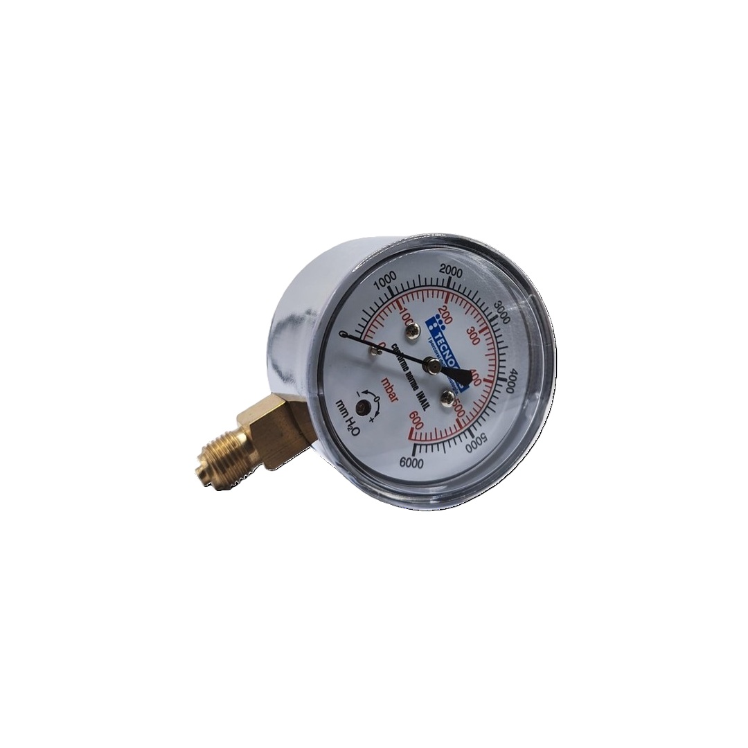 Manometr 0-600 mbar, śr. 63, G 1/4 suchy
